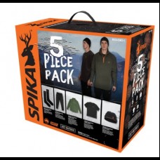 Spika 5 piece Box Pack - Olive